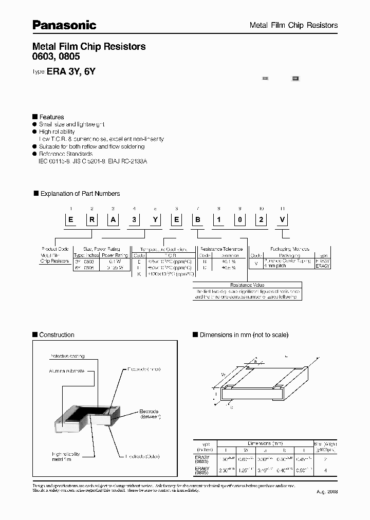 ERA3YHD430V_3752402.PDF Datasheet