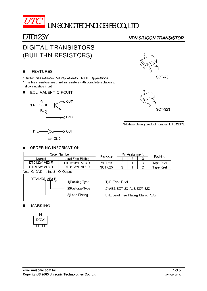 DTD123YL-AL3-R_3753454.PDF Datasheet