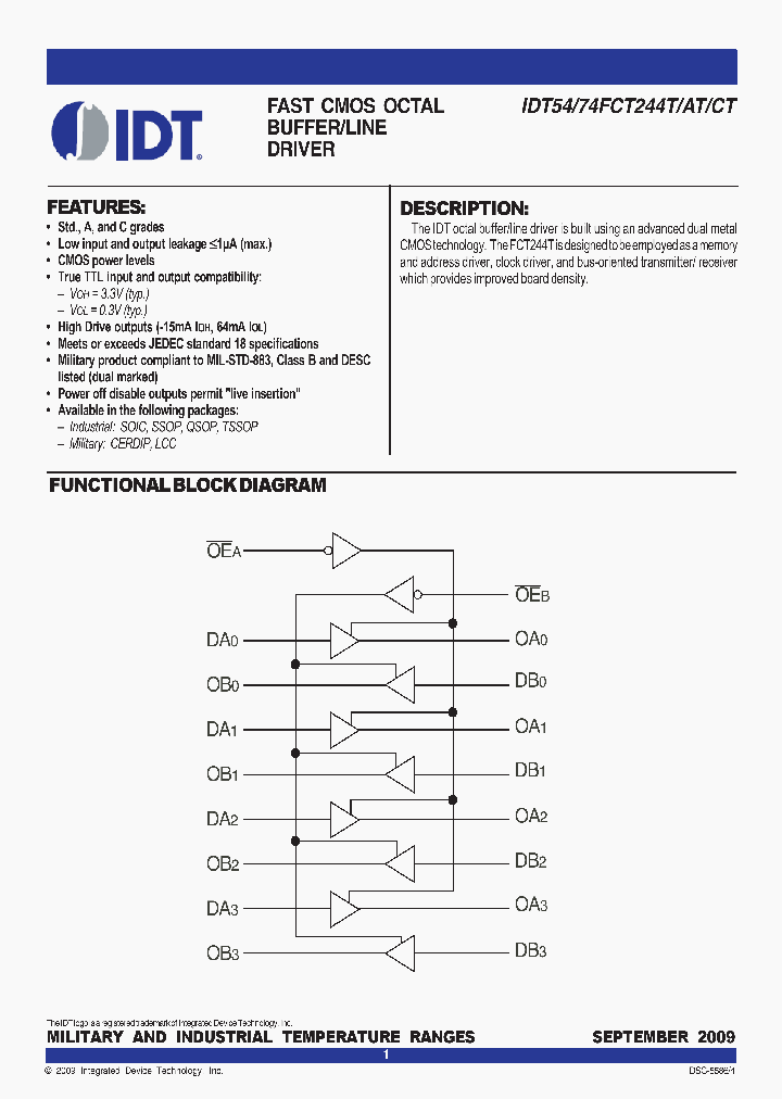 74FCT244CTPYG_3751504.PDF Datasheet