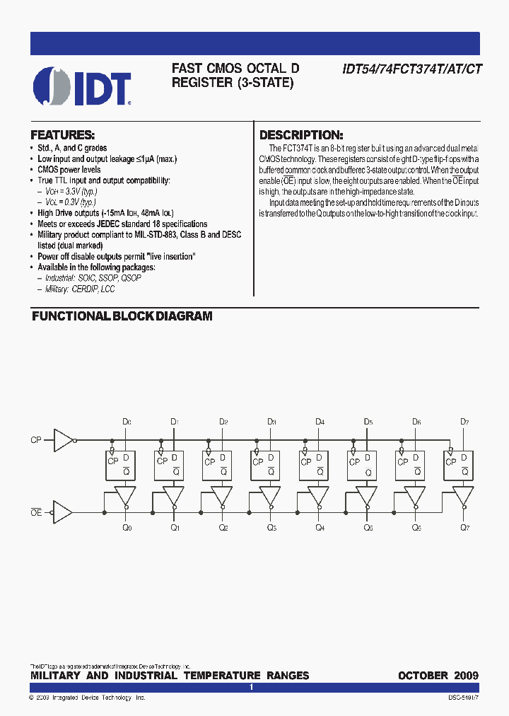 74FCT374CTPYG_3751506.PDF Datasheet