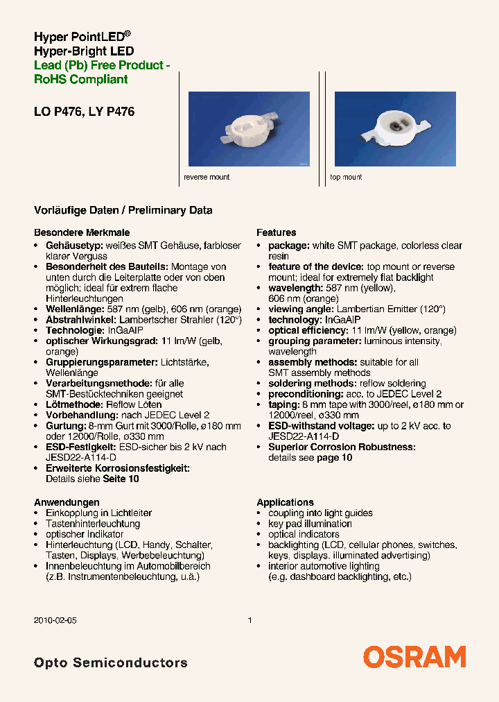 LYP476-R2T1-26_3754888.PDF Datasheet