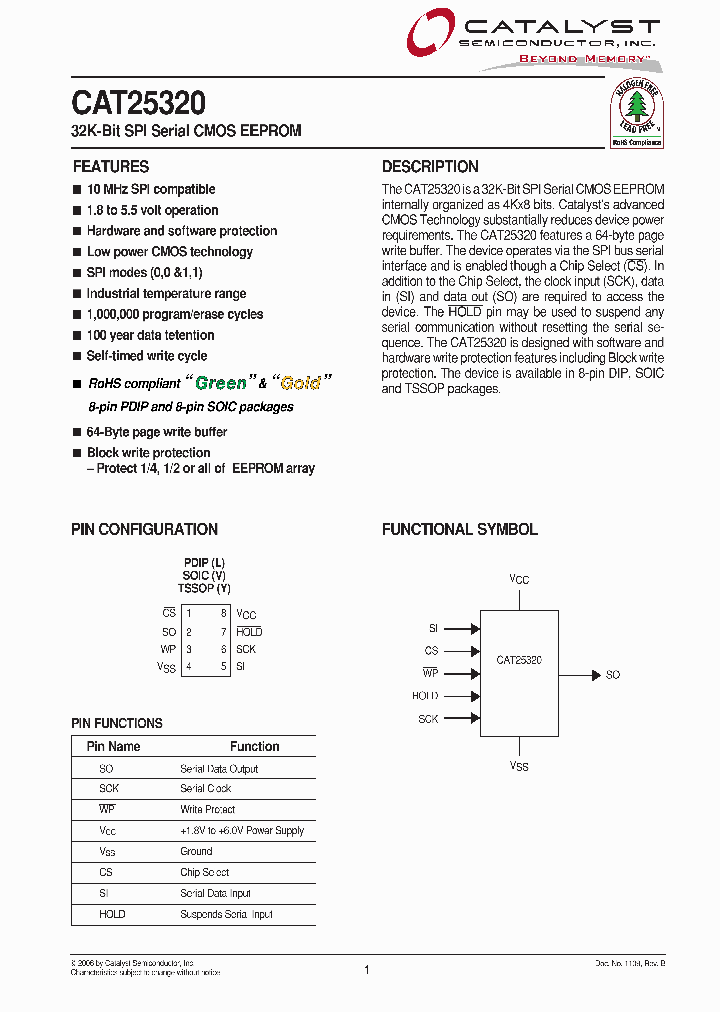 CAT25320YI-18-GT3_3752526.PDF Datasheet