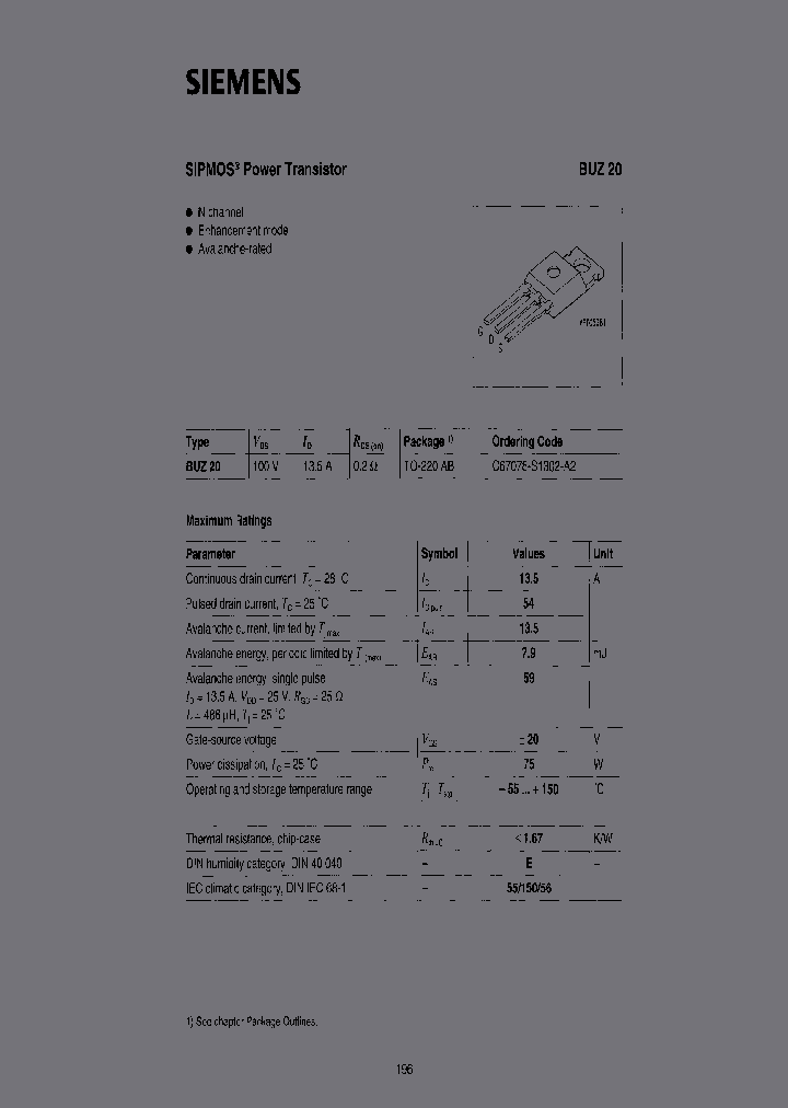 BUZ20-E3045_3774105.PDF Datasheet