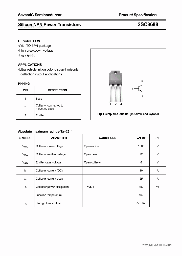 2SC3688_3969119.PDF Datasheet