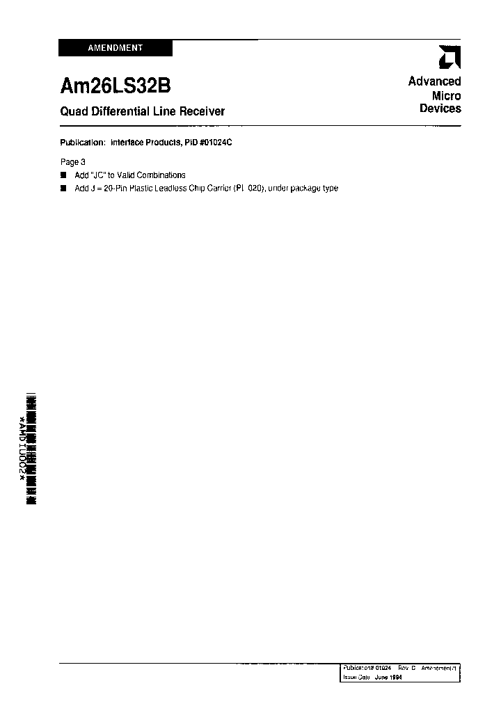 AM26LS32BPC_3778329.PDF Datasheet