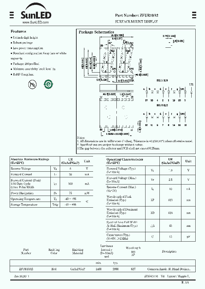 ZFUR10A2_3777080.PDF Datasheet