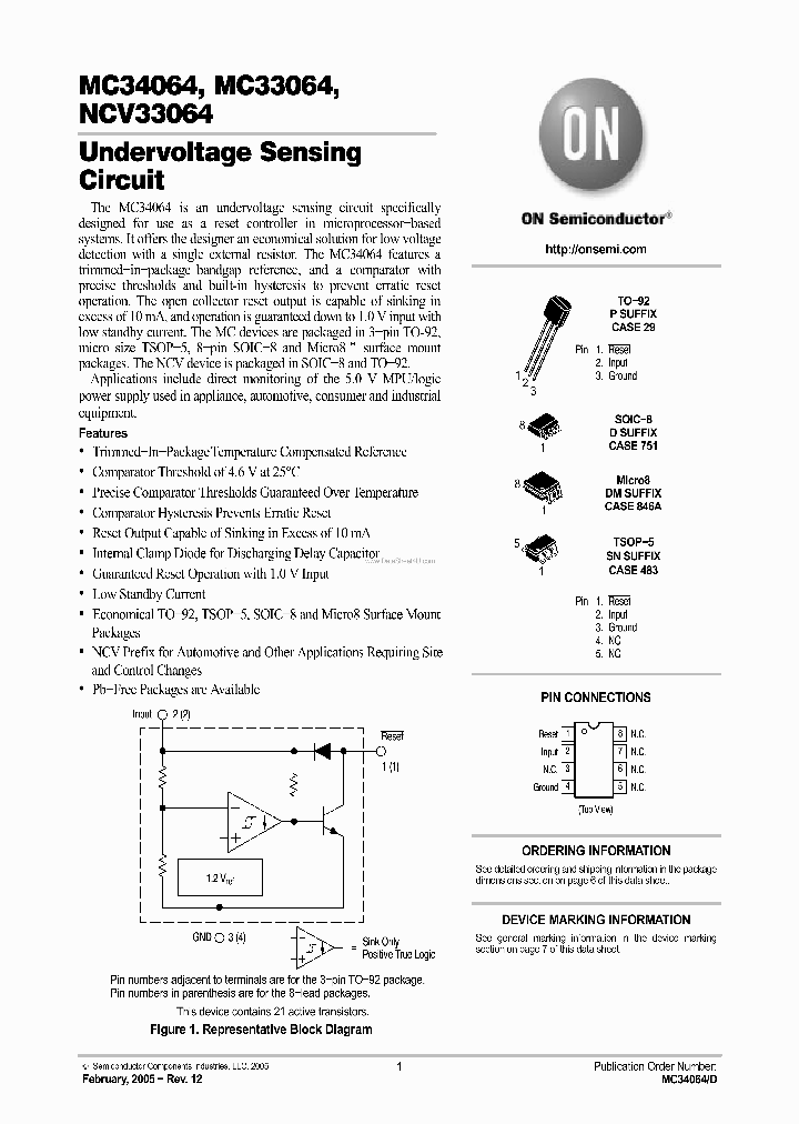 NCV33064_4031125.PDF Datasheet