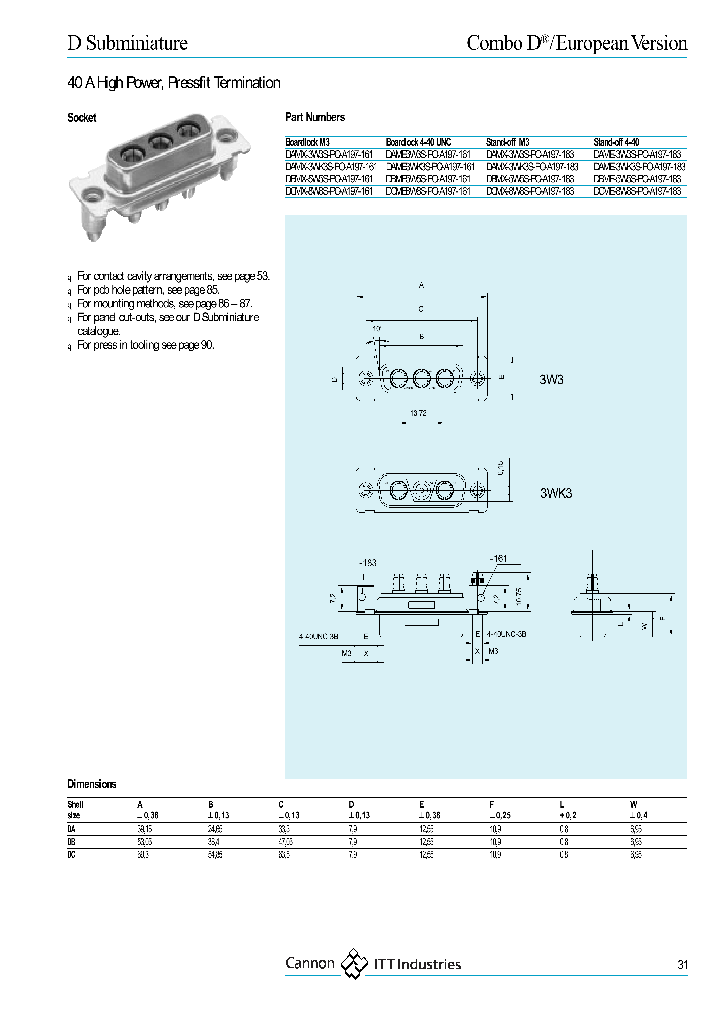 DAME-3W3S-PO-A197-183_3795826.PDF Datasheet