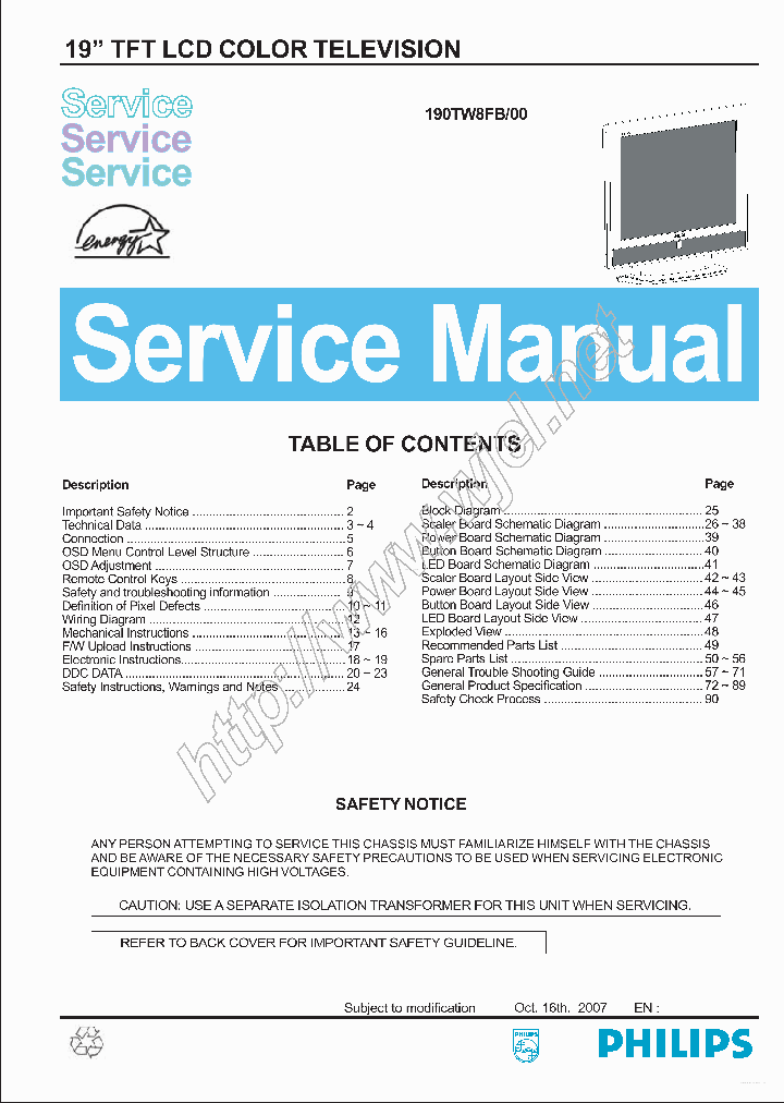 190TW8FB_4033739.PDF Datasheet