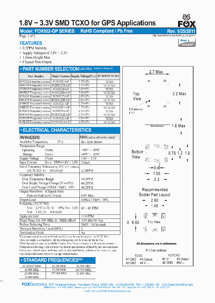 FOX922B-GP-227456MHZ-QQK0_3797253.PDF Datasheet