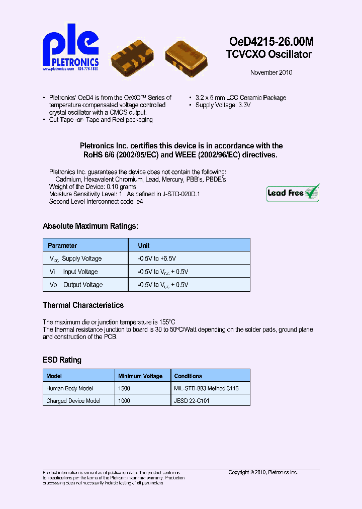 OED4215-2600M_3808745.PDF Datasheet