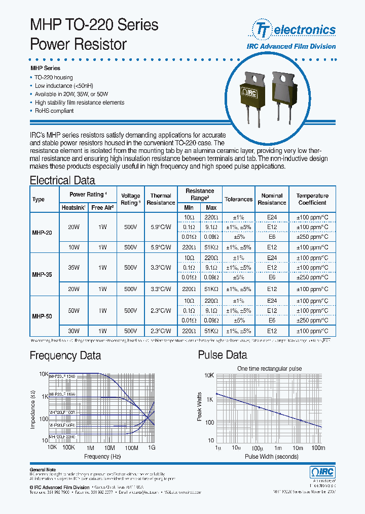 TFP-MHP20LF-0022OHM-J_3811002.PDF Datasheet