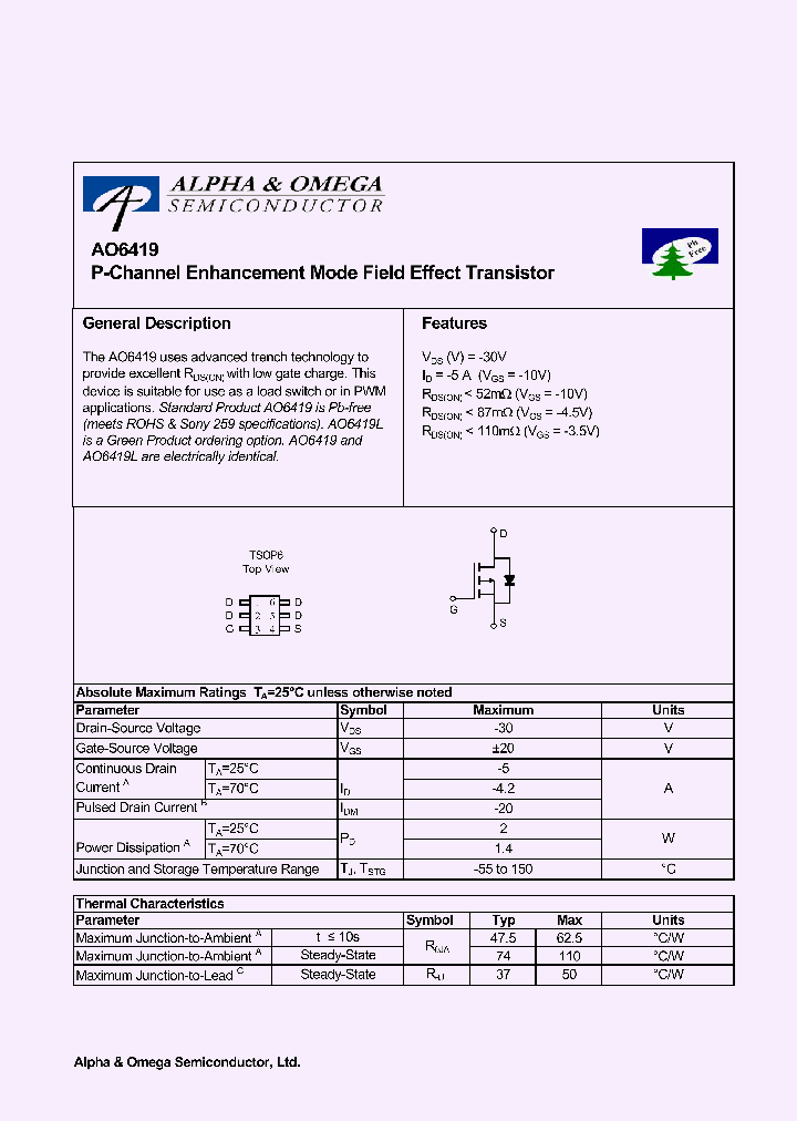 AO6419_3814084.PDF Datasheet