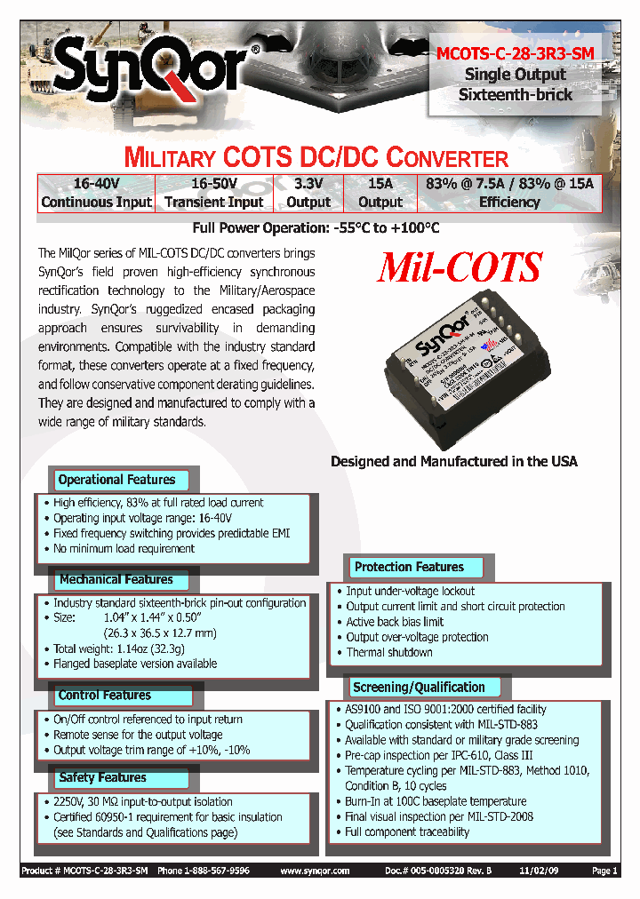 MCOTS-C-28-3R3-SM-F-M_3817815.PDF Datasheet