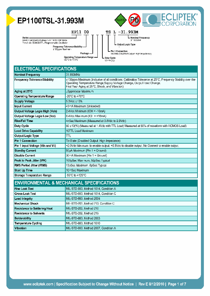 EP1100TSL-31993M_3820431.PDF Datasheet