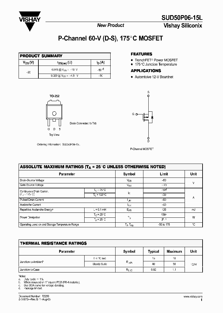 SUD50P06-15L_3825879.PDF Datasheet