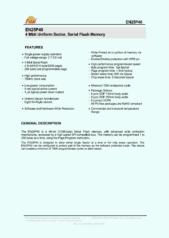 EN25P40-75GCP_3825607.PDF Datasheet