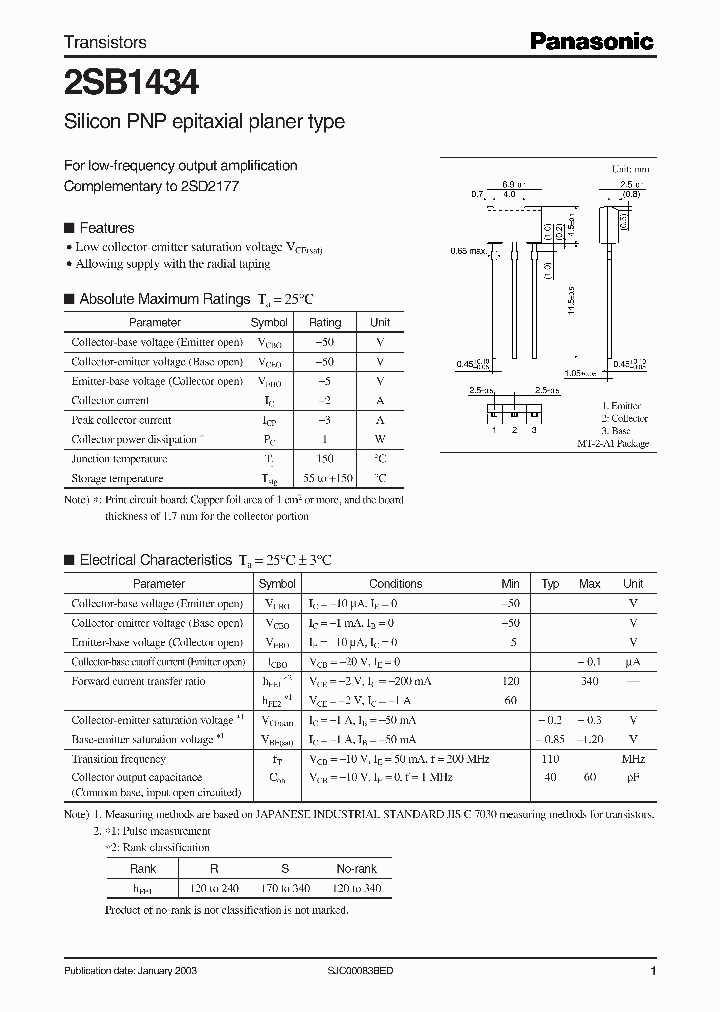 2SB1434_4083486.PDF Datasheet