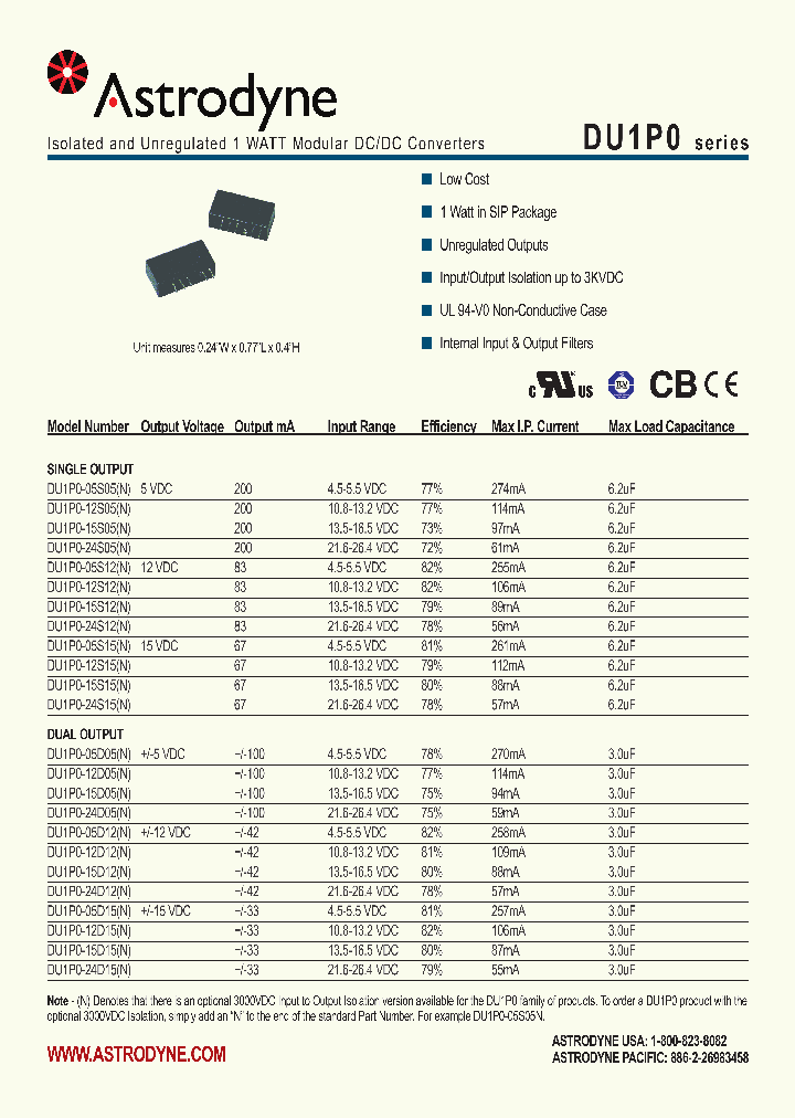 DU1P0-24S05_3838055.PDF Datasheet