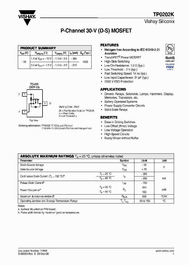 TP0202K-T1-E3_3837361.PDF Datasheet