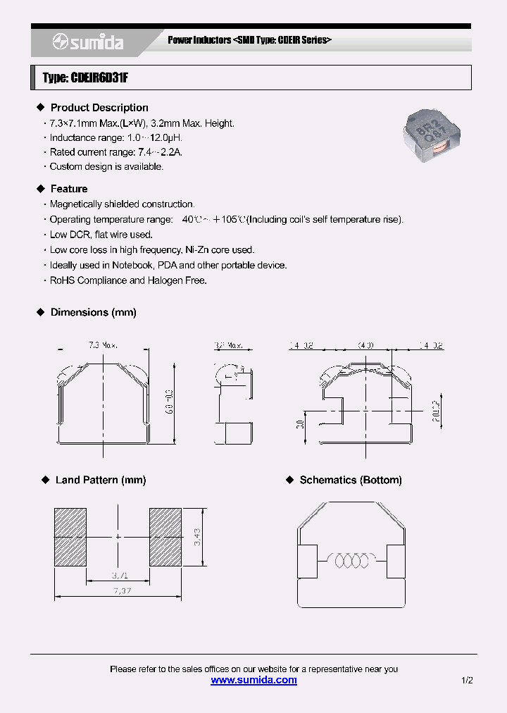 CDEIR6D31FNP-120MB_3844463.PDF Datasheet