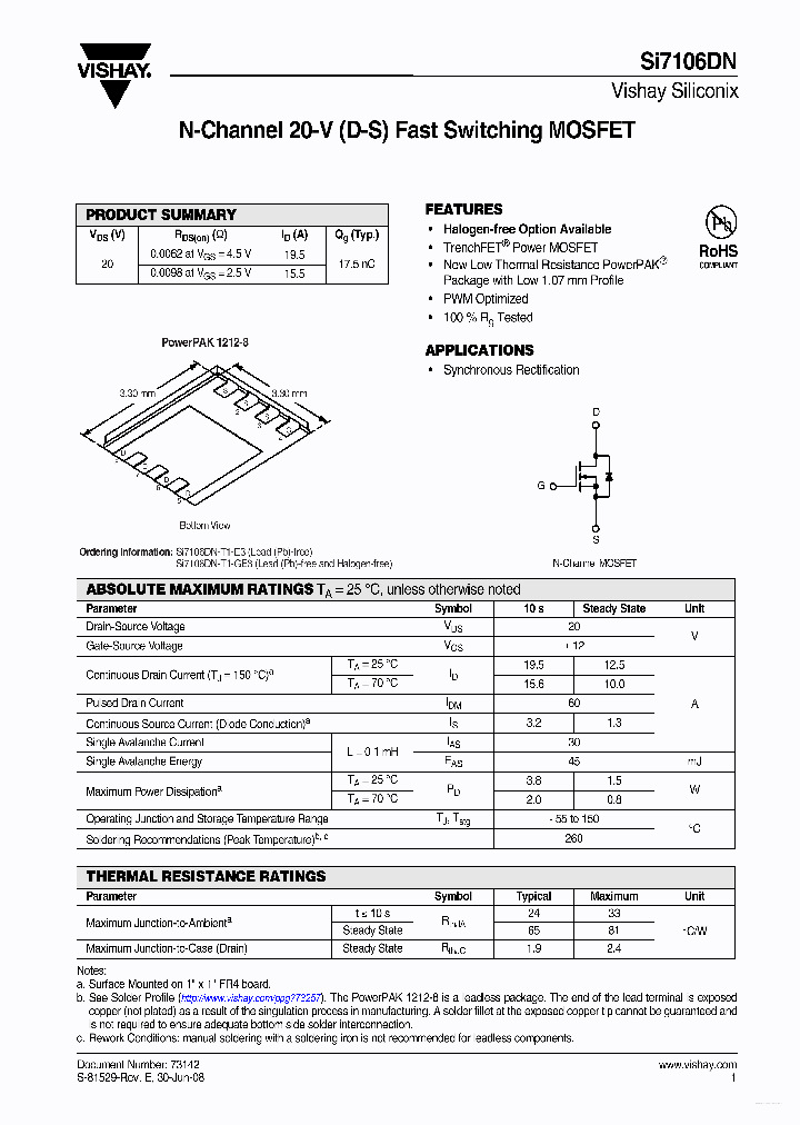 SI7106DN_4088228.PDF Datasheet
