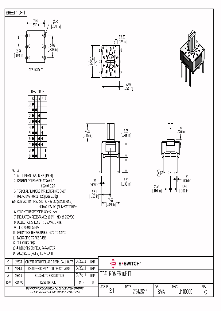 RDMER10P1T_4098238.PDF Datasheet