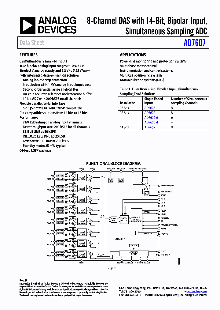 AD7607_4098158.PDF Datasheet