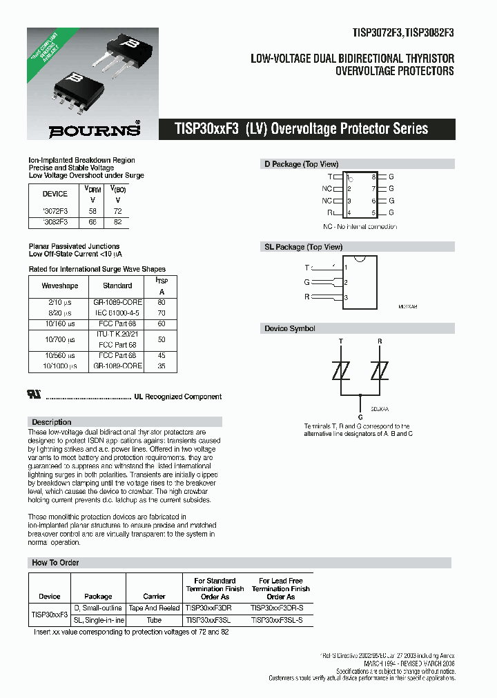 TISP3082F3DR_3848543.PDF Datasheet