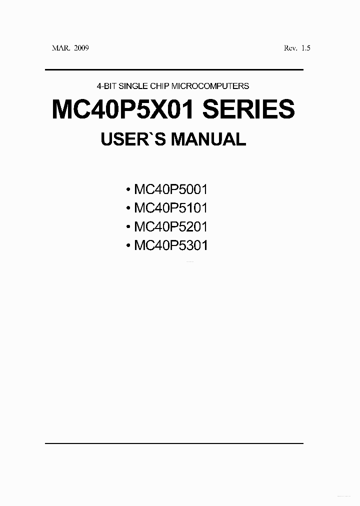 MC40P5001_4103716.PDF Datasheet