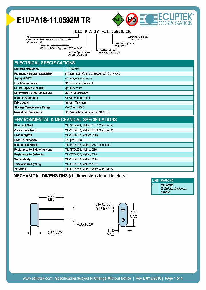 E1UPA18-110592MTR_3862362.PDF Datasheet