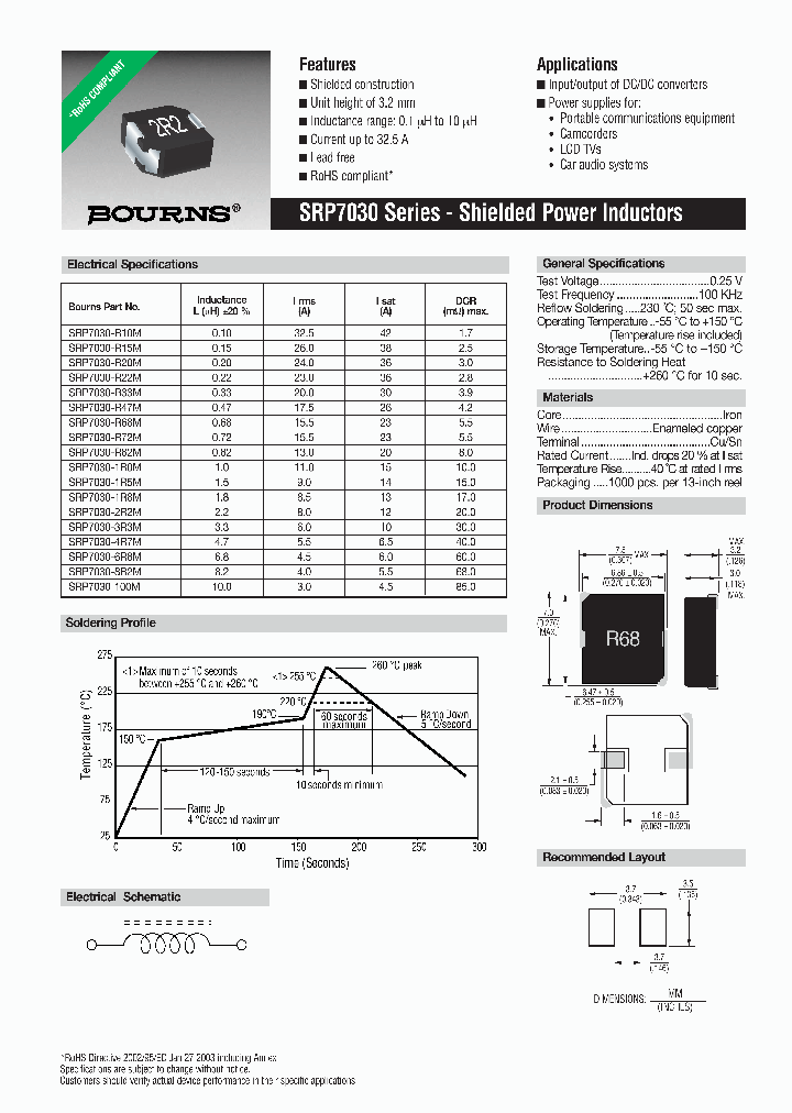SRP7030-R68M_3858798.PDF Datasheet