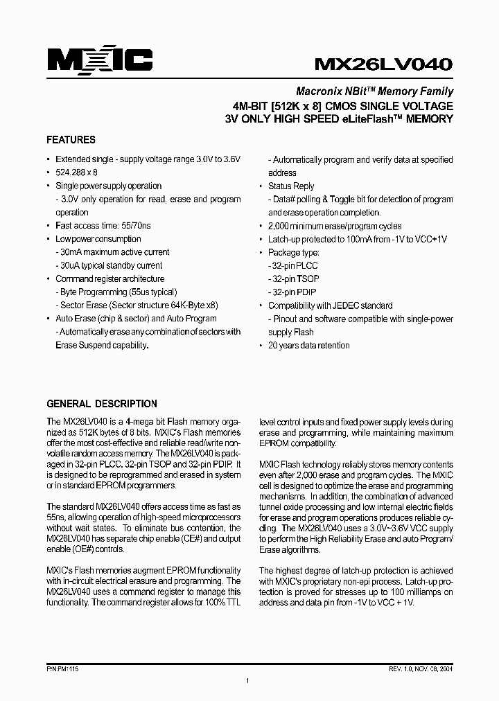 MX26LV040PC-55_3869806.PDF Datasheet