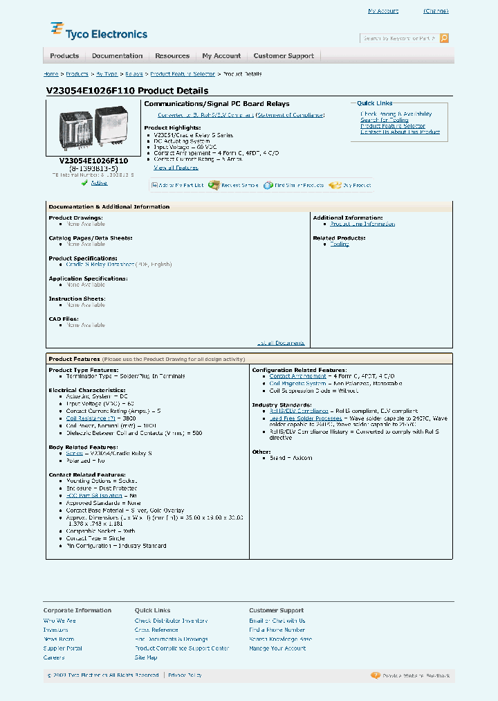 V23054E1026F110_3864454.PDF Datasheet