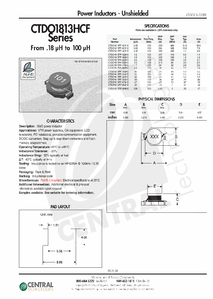 CTDO1813PF-153HC_3878181.PDF Datasheet