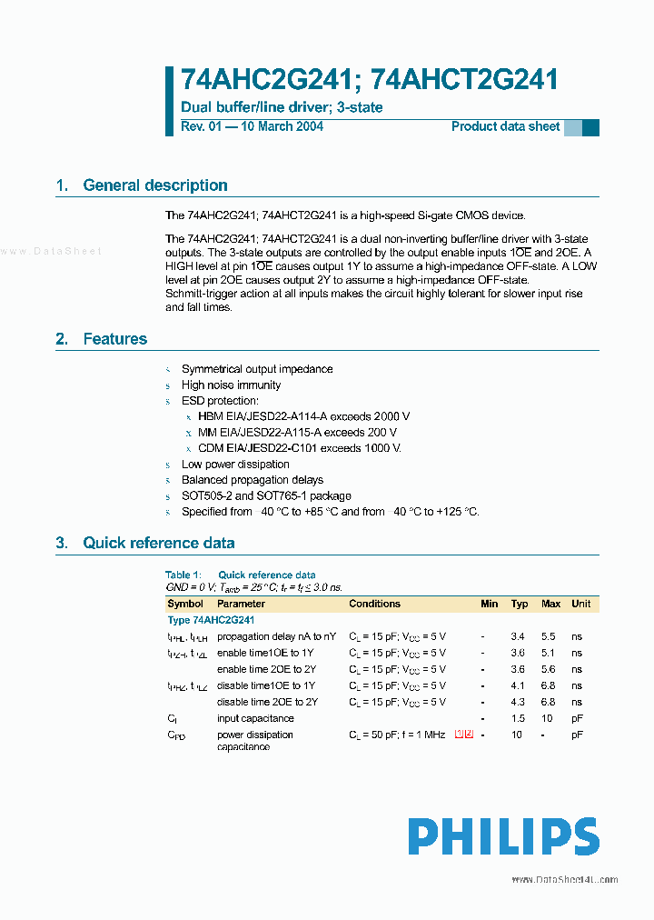 74AHCT2G241_4117209.PDF Datasheet