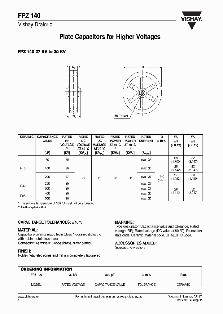 FPZ14030KV100PF-10R16_3878305.PDF Datasheet