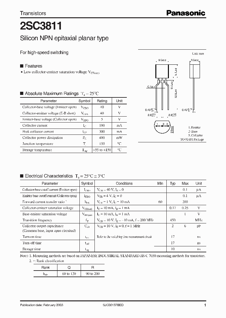 2SC3811_4119476.PDF Datasheet