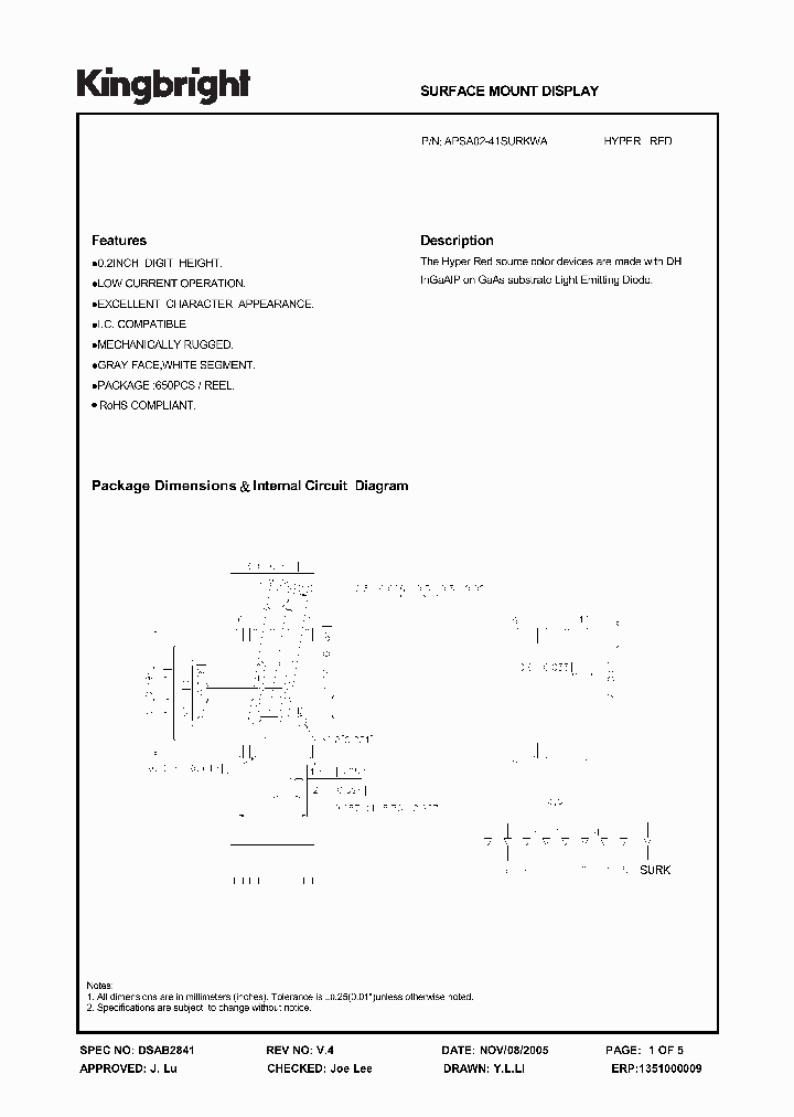 APSA02-41SURKWA_3894621.PDF Datasheet