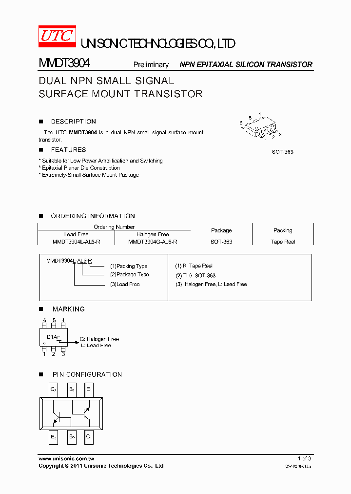 MMDT3904_4128332.PDF Datasheet