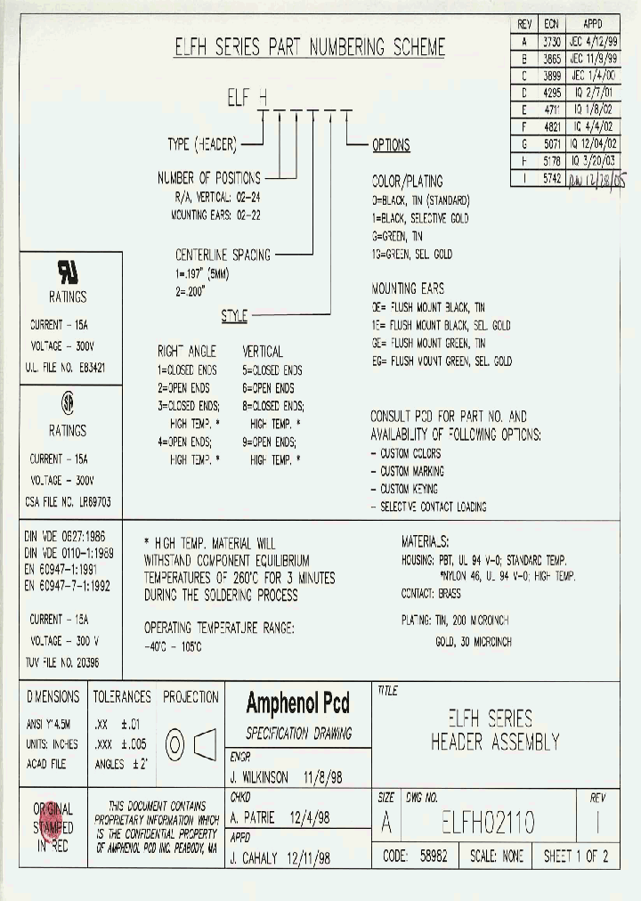 ELFH2118G_3899335.PDF Datasheet