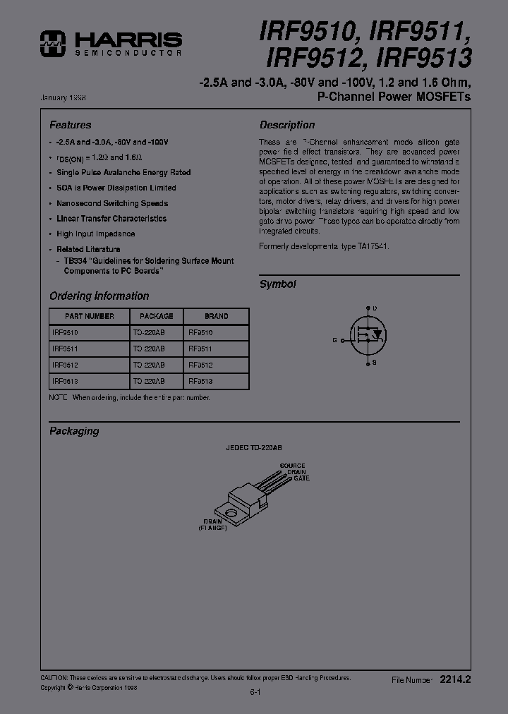 IRF9511_3905965.PDF Datasheet