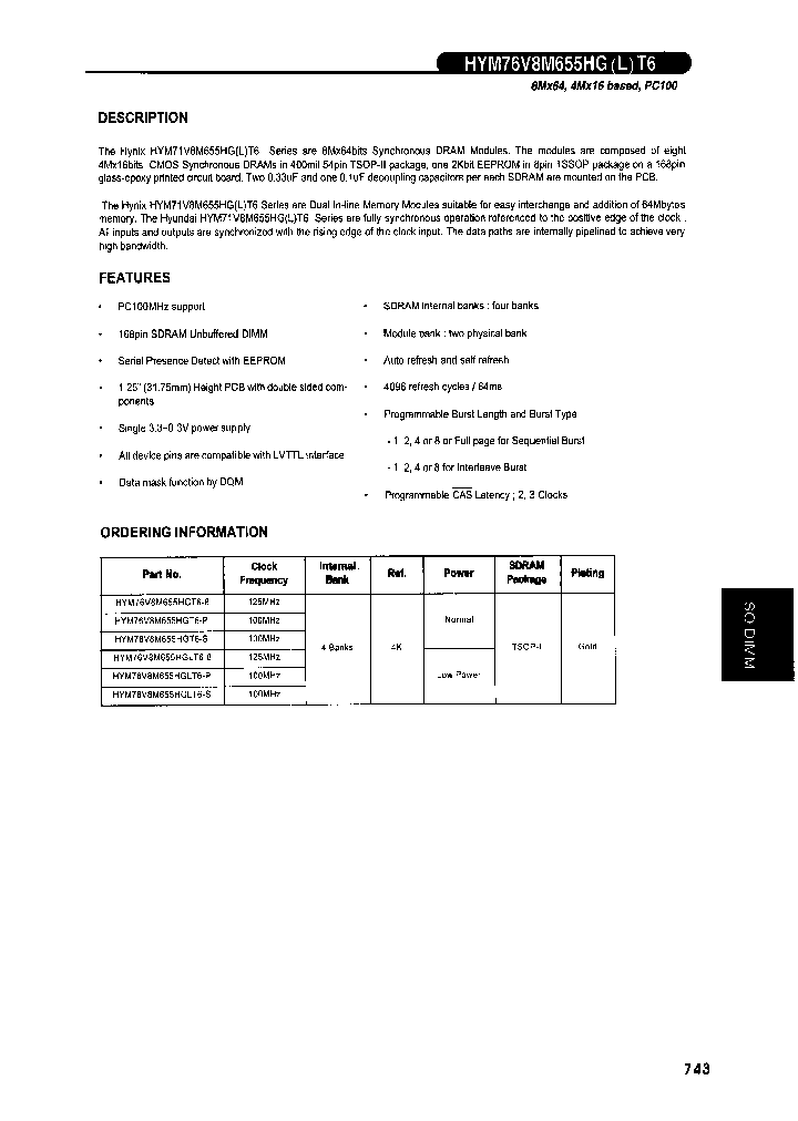 HYM76V8M655HGLT6-S_3907431.PDF Datasheet