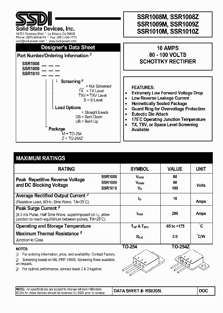 SSR1008M_3906785.PDF Datasheet