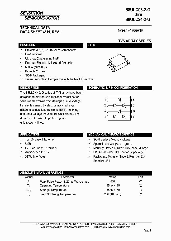 S8ULC05-2-G_3915691.PDF Datasheet