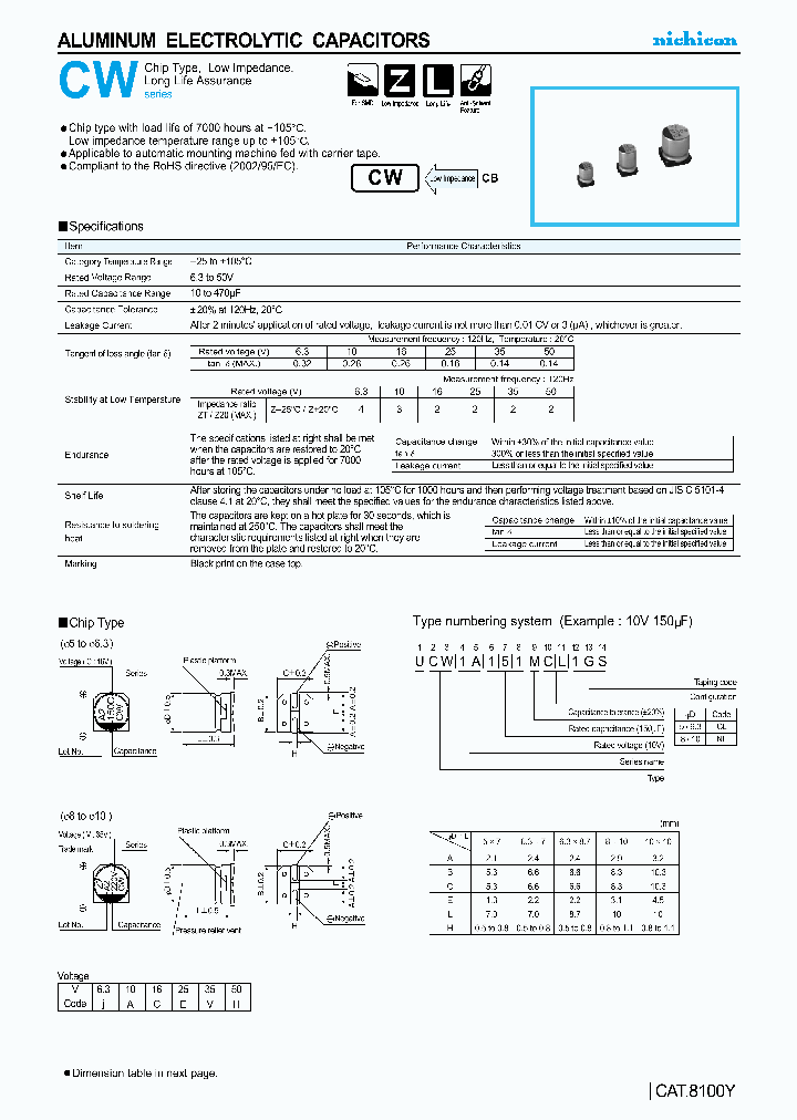 UCW1V100MCL1GS_3932951.PDF Datasheet