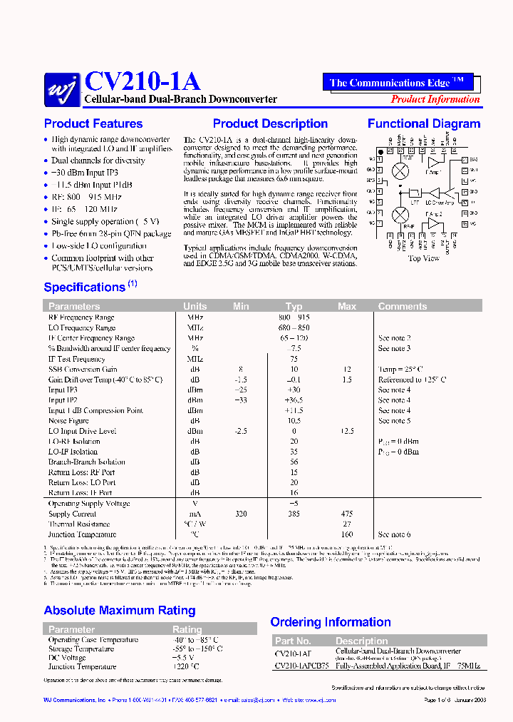 CV210-1APCB75_3942710.PDF Datasheet