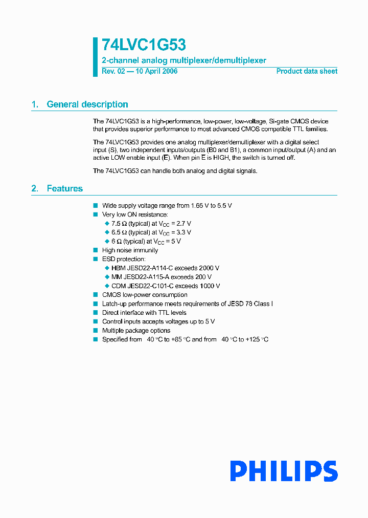 74LVC1G53DP125_3981859.PDF Datasheet