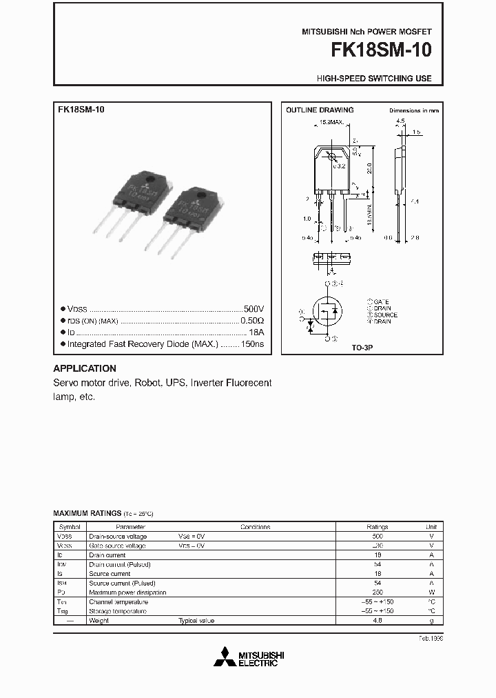 FK18SM-10_4183385.PDF Datasheet