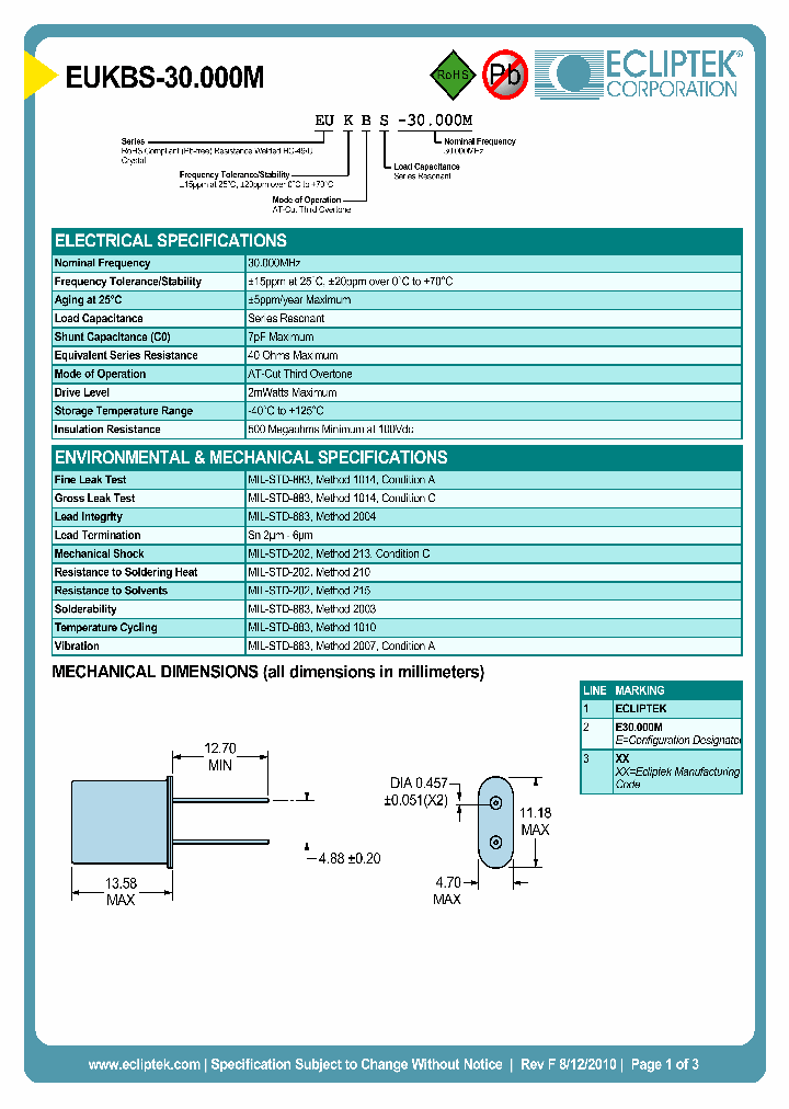 EUKBS-30000M_4073431.PDF Datasheet